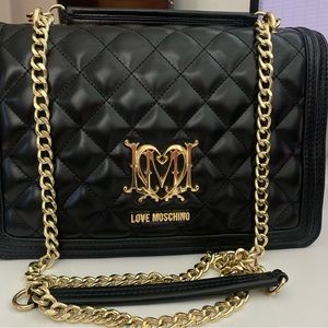 Love Moschino Quilted Crossbody Bag